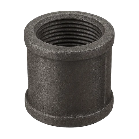 Муфта чугунная прямая оцинкованная Ду 20 3/4" ВР